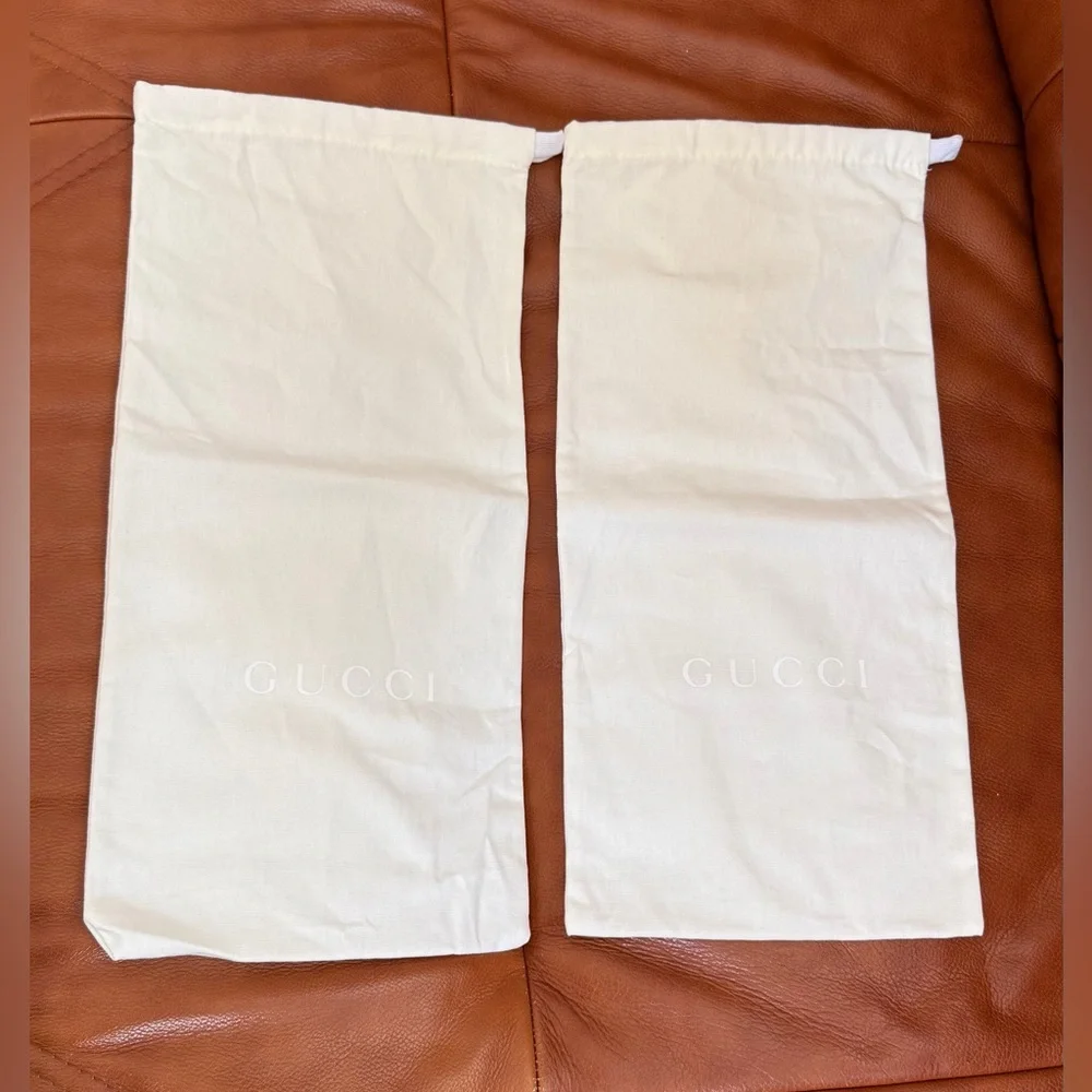 NWOT Gucci Set of 2 Dust Bag